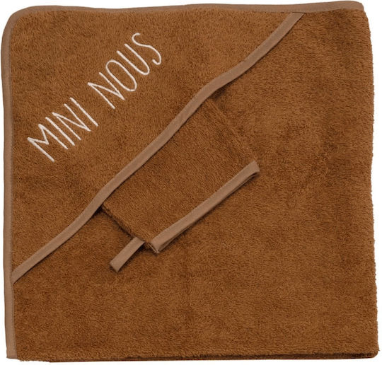 Trois Kilos Sept Baby Hooded Towel 70x70cm
