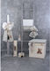 Loukia Set Bătături De Botez Teddy Bear Mk706