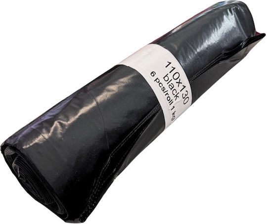 Vitasafe Σακούλες Απορριμάτων για Μπάζα 130x110cm Μαύρες