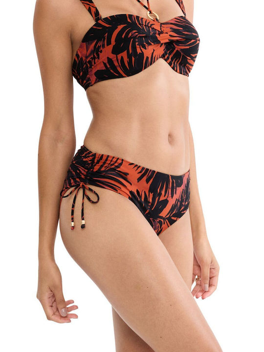 Summer Bikini Slip Σκούρου Καφέ