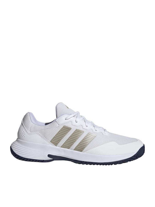adidas Gamecourt 2.0 Мъжки Обувки За Тенис Бели