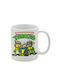 Weiße Tasse Teenage Mutant Ninja Turtles