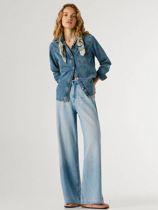 Pepe Jeans Jaimy Ψηλόμεσο Γυναικείο Jean Παντελ...