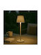 Anna's Collection Tischlampen mit Beige Hut und Basis