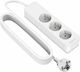 Foyu Power Strip 3 Sockets with Cable 1.5m