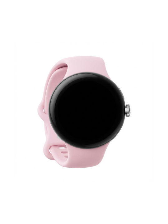 Google Λουράκι Υφασμάτινο Ασημί (Google Pixel Watch 1 / 2 / 3 / 4 41mm)