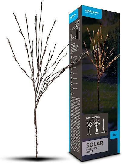 Modee Lighting Solarleuchte Straße Warmes Weiß mit Fotowiderstand IP44
