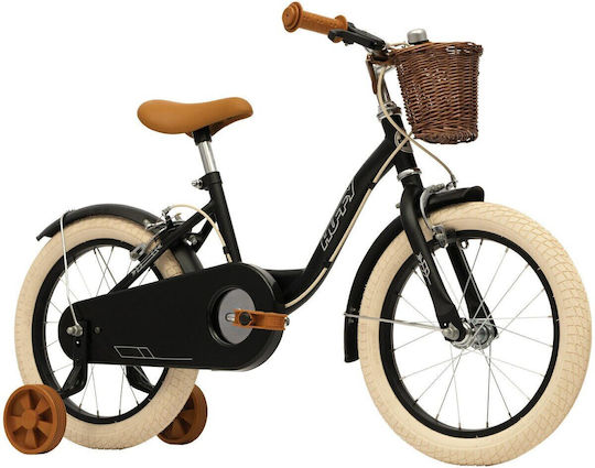 Huffy 16" Παιδικό Ποδήλατo Πόλης με Σκελετό Αλουμινίου (2025) Μαύρο