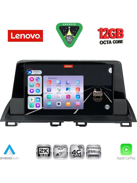 Lenovo Car Audio System for Mazda 3 2014-2019 Bluetooth USB WiFi GPS Apple CarPlay Android Auto with 9" Touch Screen