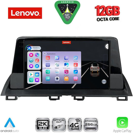 Lenovo Car Audio System for Mazda 3 2014-2019 Bluetooth USB WiFi GPS Apple CarPlay Android Auto with 9" Touch Screen
