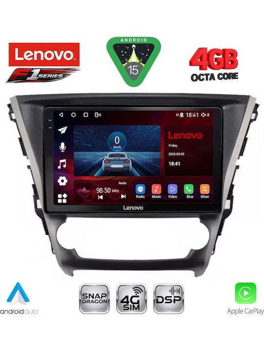 Lenovo Car Audio System for Toyota Avensis 2016-2019 (Bluetooth/USB/WiFi/GPS/Apple CarPlay/Android Auto) with 10" Touch Screen