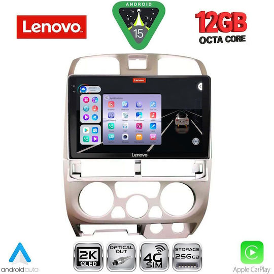 Lenovo Ηχοσύστημα Αυτοκινήτου Isuzu D-Max 2002-2008 (Bluetooth/USB/WiFi/GPS/Apple-Carplay/Android-Auto) με Οθόνη Αφής 9"