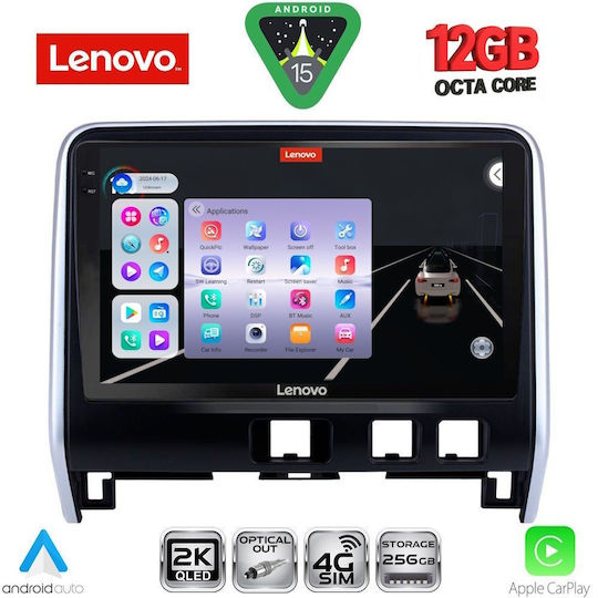 Lenovo Ηχοσύστημα Αυτοκινήτου για Nissan Serena 2016-2022 (Bluetooth/USB/WiFi/GPS/Apple-Carplay/Android-Auto) με Οθόνη Αφής 10"