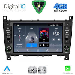 Digital IQ Ηχοσύστημα για Mercedes-Benz C Class / CLK Class 2004-2008 με Bluetooth, USB & GPS