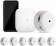 Smoke Detector X-sense Fs61 6 1 Rf Smoke Detector Set Gateway 6×xs01-m 1×sbs50