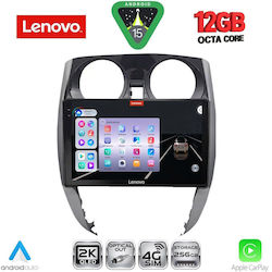 Lenovo Ηχοσύστημα Nissan Note 2012-2020 με Bluetooth, USB & GPS