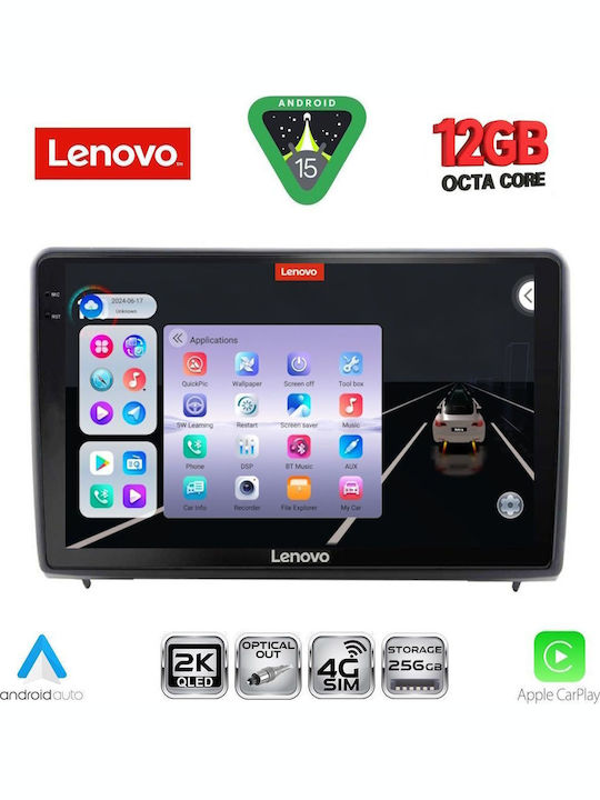 Lenovo Car Audio System for Ford EcoSport 2018-2023 (Bluetooth/USB/WiFi/GPS/Apple CarPlay/Android Auto) with 10" Touch Screen