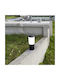 Eurolamp Φωτιστικό Κολωνάκι Εξωτερικού Χώρου 5W IP55 για Ντουί E27 Μαύρο
