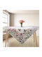 Dimeco Checkered Tablecloth 100x100cm