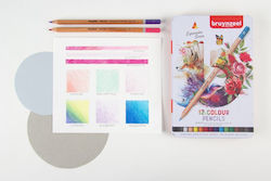 Coloured Pencil 12pcs Metal Case Bruynzeel