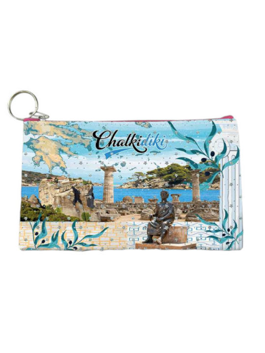 Πορτοφόλι Souvenir Μπρελόκ Σετ 10pcs Pvc Chalkidiki 16*10cm 871703