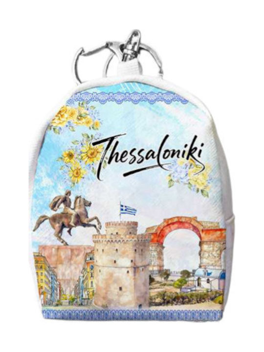 Wallet Souvenir Keychain Mini Set 10pcs PVC Thessaloniki 7*9*4.5cm 871787