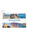Wallet Souvenir Keychain Set 10pcs PVC Thessaloniki 16*10cm 871705