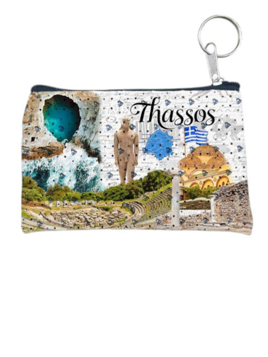 Πορτοφόλι Souvenir Μπρελόκ Σετ 10pcs Pvc Thassos 11*7cm 871735