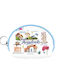Wallet Souvenir Keychain Mini Set 10pcs Pvc Thessaloniki 10*8*3cm 871764