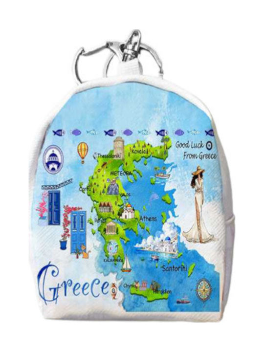 Portofel Souvenir Breloc Mini Set 10 Bucăți Pvc Grecia 7*9*4.5cm 871799