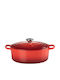 Le Creuset Oval Cast Iron Dutch Oven 35.2x22.6cm 4.1L