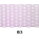 Car Decorative Grill 120cm x 20cm Black Color