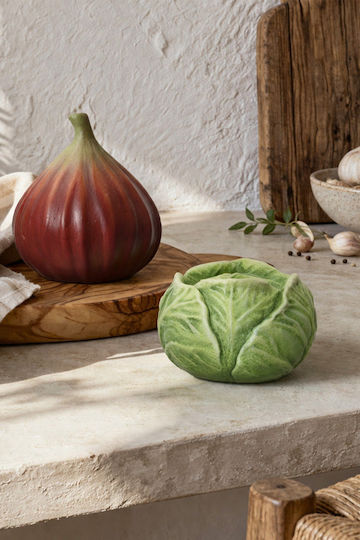 Ceramic Vegetables 16.1x8.7x5.8cm Green Kaeming