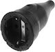 Φις Ρεύματος Abl 100000048 Original Schuko Gummi Tpe Black Ip20 Typ 1566