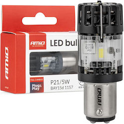 AMiO Autolampen P21/5W LED Kaltes Weiß AMiO Autolampen P21/5W LED Kaltes Weiß