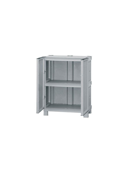 Double-leaf Plastic Outdoor Storage Cabinet 70x...