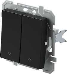 XO Bk Logiq Recessed Wall Switch for Rolling Sh...