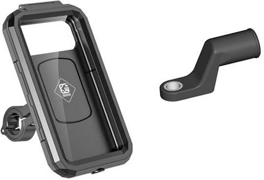 Kewig Motorcycle Phone Mount with 7" Case for Mirror