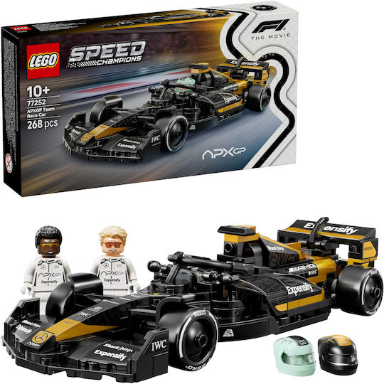 LEGO Lego Lego Speed Champions Mașină de Curse Echipa Apxgp Din Filmul F1 Jucărie