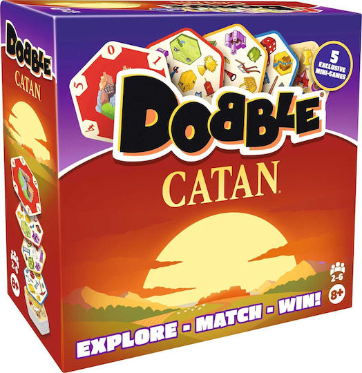Επιτραπέζιο Παιχνίδι Catan για 2-6 Παίκτες 8+ Ετών ASMDOBCAT08EN (EN) Asmodee