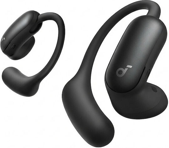 Soundcore by Anker AeroFit 2 Pro Earbud / Open Ear Bluetooth Handsfree Слушалки с Устойчивост на Изпотяване и Калъф за Зареждане Черни