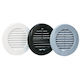 Air Duct Louvers 74mm White
