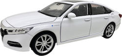Honda Accord Sport Hybrid Weiß 1:24 Metall Nachbildung Modell Mit Lichtern Geräuschen Türen Motorhaube Kofferraum Offen Honda Accord Sport Hybrid Weiß 1:24 Metall Nachbildung Modell Mit Lichtern Geräuschen Türen Motorhaube Kofferraum Offen