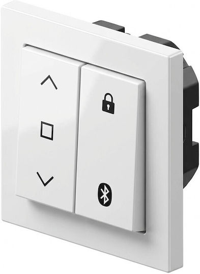 Gira Recessed Rotary Key Switch with White Frame