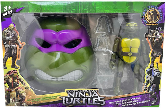 Figură de Acțiune Teenage Mutant Ninja Turtles cu Lumină pentru 3+ Ani
