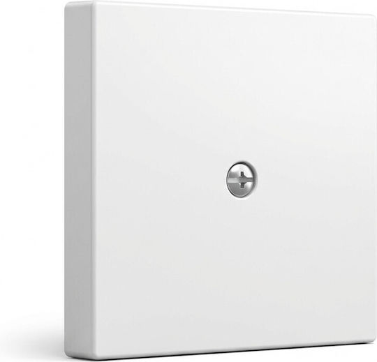 Switch Frame Gira System 55 Cover Cord Derivation Pure White Satin Matt