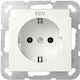 Socket Gira 445703 Schuko Bsf System 55 Reinwhite
