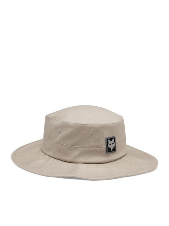 Fox Base Over Sun Fabric Men's Hat Beige