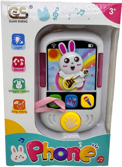 Jucărie Telefon cu Muzică, Lumină și Sunete pentru 36+ Luni