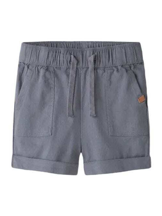 Lil' Atelier Kids Fabric Shorts/Bermuda Gray Li...